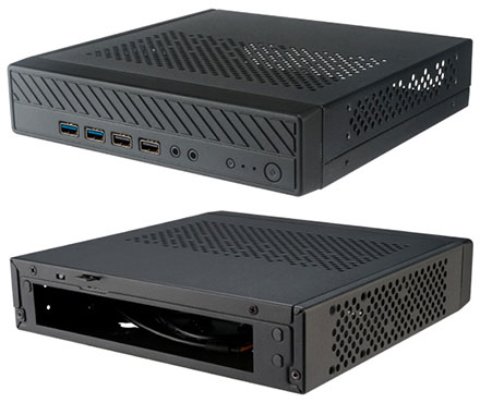 Akasa Cypher MX3 Thin-ITX enclosure (A-ITX38U3-M1B)