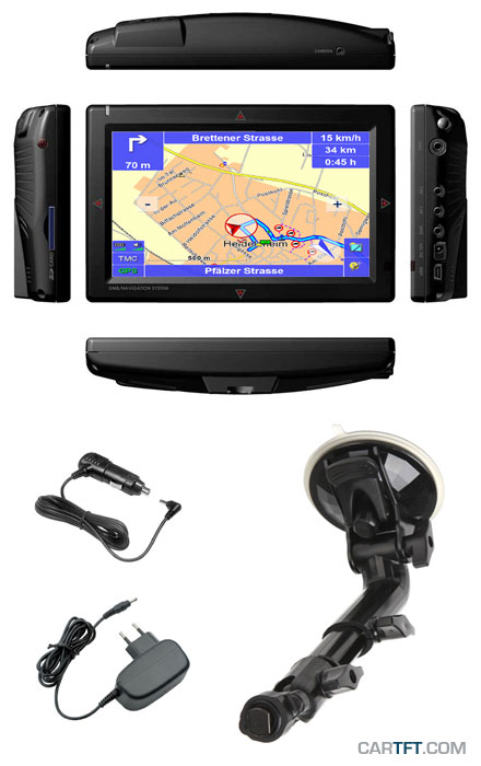 [CTFPND-1] 7" PND Truck Navigator 5.5 SP2 EUROPA (Bluetooth, FM Modulator, TMC)