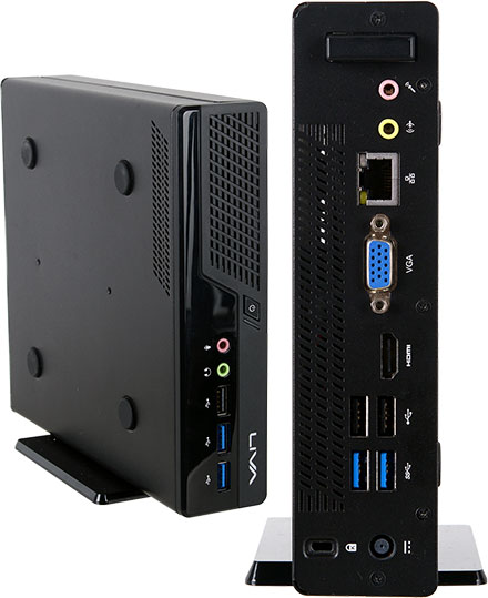 ECS LIVA One PLUS H310C MiniPC (Intel LGA 1151 TDP 65W, 2.5" HDD/SSD support)